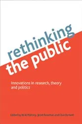 Book cover of Rethinking the public by Nick Mahony