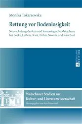 Book cover of Rettung vor Bodenlosigkeit by Karol Sauerland