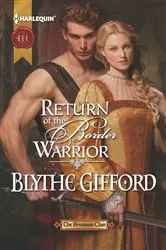 Book cover of Return of the Border Warrior by Blythe Gifford