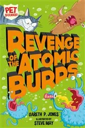 Book cover of Revenge of the Atomic Burps by Gareth. P Jones