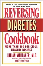 Book cover of Reversing Diabetes Cookbook by Julian Whitaker