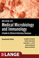 Book cover of Review of Medical Microbiology and Immunology, Seventeenth Edition (17th ed.) by Warren E. Levinson