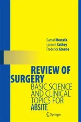 Book cover of Review of Surgery by Gamal Mostafa
