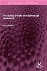 Book cover of Reviewing before the Edinburgh 1788-1802 by Derek Roper