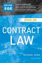 Book cover of Revise SQE Contract Law 2025/26 by Unknown