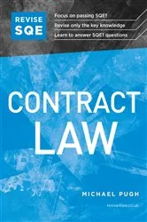 Book cover of Revise SQE Contract Law by Unknown