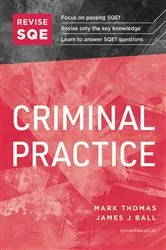 Book cover of Revise SQE Criminal Practice (2nd ed.) by Mark Thomas