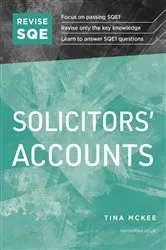 Book cover of Revise SQE Solicitors' Accounts (2nd ed.) by Tina McKee