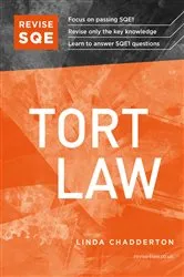 Book cover of Revise SQE Tort Law by Linda Chadderton