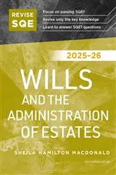 Book cover of Revise SQE Wills and the Administration of Estates 2025/26 by Unknown