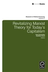 Book cover of Revitalizing Marxist Theory for Today's Capitalism by Paul Zarembka