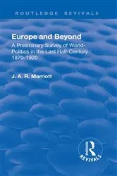 Book cover of Revival: Europe and Beyond (1921) by Marriott John Arthur Ransome