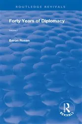 Book cover of Revival: Forty Years of Diplomacy (1922) by Baron Rosen