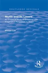 Book cover of Revival: Music and Its Lovers (1932) by Vernon Lee