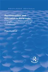 Book cover of Revival: Reconstruction and Education in Rural India (1932) by Prem Chand Lal