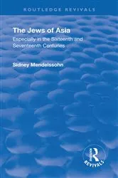 Book cover of Revival: The Jews of Asia (1920) by Sidney Mendelssohn
