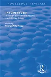 Book cover of Revival: The Vercelli Book (1932) by George Philip Krapp