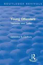 Book cover of Revival: Young Offenders (1938) by Geraldine S. Cadbury