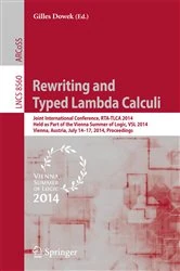 Book cover of Rewriting and Typed Lambda Calculi by Gilles Dowek