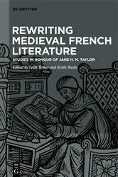 Book cover of Rewriting Medieval French Literature by Leah Tether
