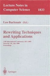 Book cover of Rewriting Techniques and Applications by Leo Bachmair