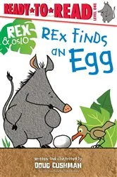 Book cover of Rex Finds an Egg by Doug Cushman
