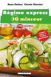 Book cover of Régime express IG minceur by Unknown