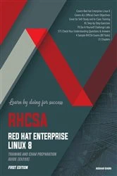 Book cover of RHCSA Red Hat Enterprise Linux 8 by Asghar Ghori