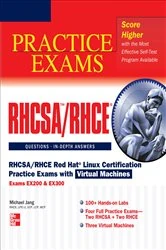 Book cover of RHCSA/RHCE Red Hat Linux Certification Practice Exams with Virtual Machines (Exams EX200 & EX300) by Michael Jang