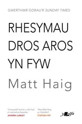 Book cover of Rhesymau dros Aros yn Fyw by Matt Haig