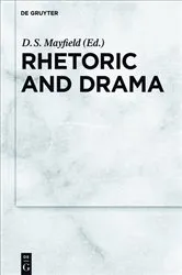 Book cover of Rhetoric and Drama by Unknown