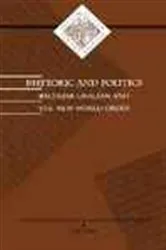 Book cover of Rhetoric And Politics by Unknown