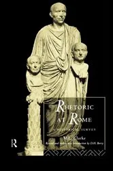 Book cover of Rhetoric at Rome by M. L. Clarke