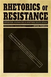 Book cover of Rhetorics of Resistance by Bryan Trabold