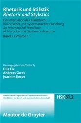 Book cover of Rhetorik und Stilistik / Rhetoric and Stylistics by Ulla Fix