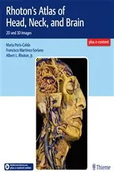 Book cover of Rhoton's Atlas of Head, Neck, and Brain by Maria Peris-Celda