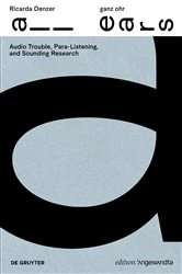 Book cover of Ricarda Denzer – ganz ohr / all ears by Ricarda Denzer