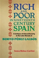 Book cover of Rich and Poor in Nineteenth-Century Spain by Inma Ridao Carlini