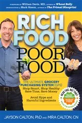 Book cover of Rich Food Poor Food by Mira Calton
