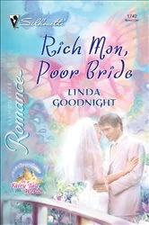Book cover of Rich Man, Poor Bride by Linda Goodnight