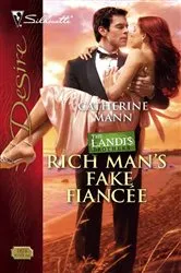 Book cover of Rich Man's Fake Fiancee by Catherine Mann