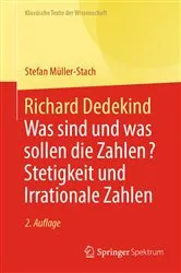 Book cover of Richard Dedekind (2nd ed.) by Unknown