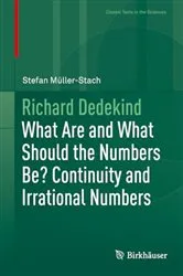 Book cover of Richard Dedekind by Stefan MÃ¼ller-Stach