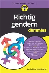Book cover of Richtig gendern für Dummies by Lucia Clara Rocktäschel