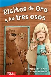 Book cover of Ricitos de oro y los tres osos by Logan Avery