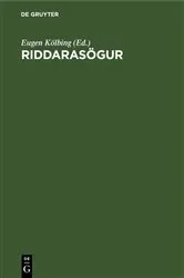 Book cover of Riddarasögur by Eugen Kölbing