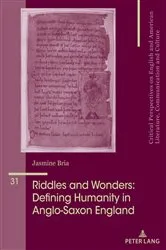 Book cover of Riddles and Wonders: Defining Humanity in Anglo-Saxon England by María José Álvarez-Faedo