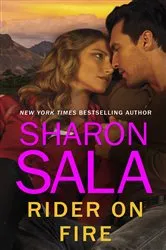 Book cover of Rider on Fire by Sharon Sala
