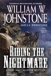 Book cover of Riding the Nightmare by William W. Johnstone