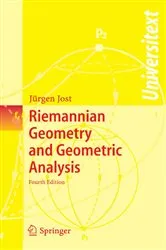 Book cover of Riemannian Geometry and Geometric Analysis (4th ed.) by Jürgen Jost